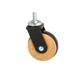 Mbelhjul "Hadrian" 62mm - Sort/Bg