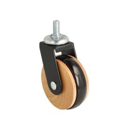 Mbelhjul "Hadrian" 62mm - Sort/Bg