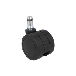 Kontorstolhjul "Tiberius" �50mm - H�rd - 11mm Tap