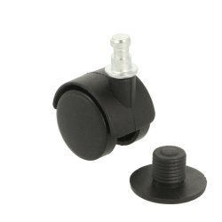 Bakkebord Hjul "Otho" 30mm - Sort