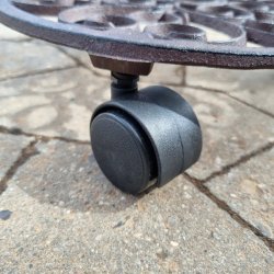 Mbelhjul "Galba" 40mm - M8x15mm - Sort