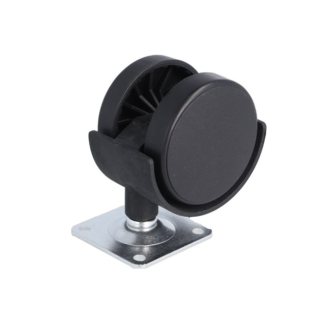 Mbelhjul "Galba" 50mm Sort  - med Bremse