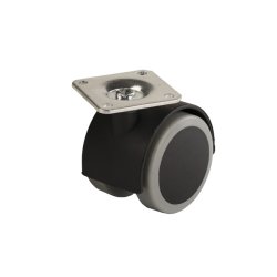 Mbelhjul "Lecco" 50mm Gr/Sort