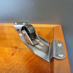 Pufhjul "Darcus" �30 - 147x37mm Hj�rnebeslag