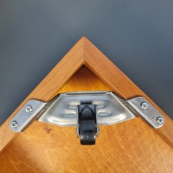 Pufhjul "Darcus" 28 - 146x37mm Hjrnebeslag