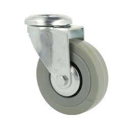 Inventarhjul "Brutus" 75mm - 10,5mm Hul - uden Bremse