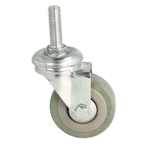 Inventarhjul "Brutus" 50mm - M10x30mm- uden Bremse