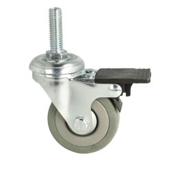 Inventarhjul "Brutus" 50mm - M8x30mm - med Bremse