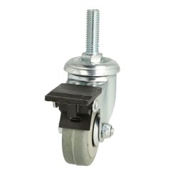 Inventarhjul "Brutus" 50mm - M8x30mm - med Bremse