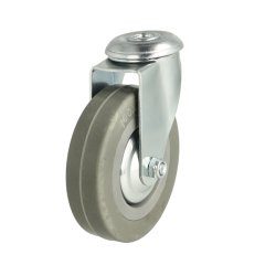 Inventarhjul "Brutus" 100mm - 12,5mm Hul - uden Bremse