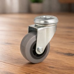 Inventarhjul "C�sar" �75mm - �10,5mm Hul - uden Bremse
