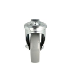 Inventarhjul "Csar" 75mm - 10,5mm Hul - Fuld Bremse