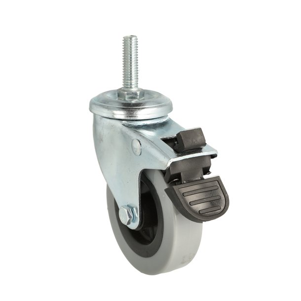 Inventarhjul "Csar" 75mm - M10x30mm - med Bremse