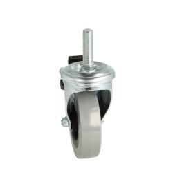 Inventarhjul "Csar" 75mm - M10x30mm - med Bremse