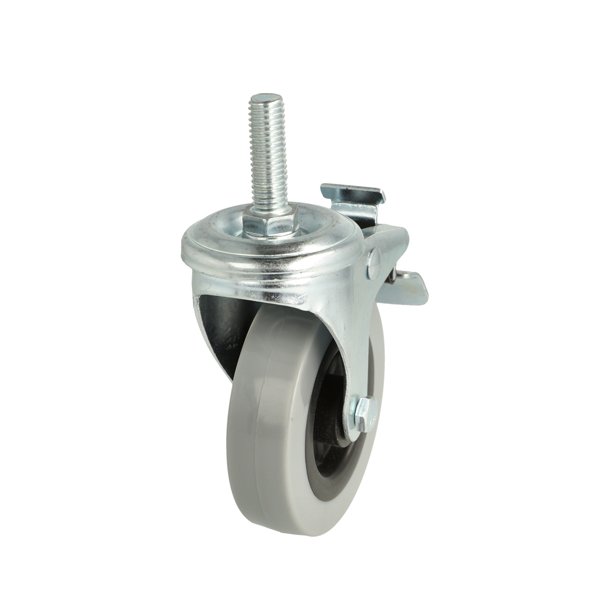 Inventarhjul "Csar" 75mm - M10x30mm - fuld Bremse