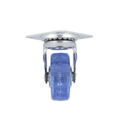 Mbelhjul "Verus" 50mm - Blt Transparent Hjul