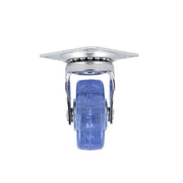 Mbelhjul "Verus" 50mm - Blt Transparent Hjul