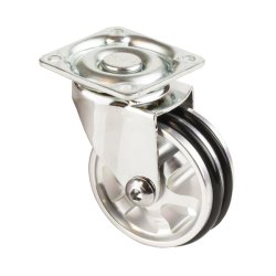 Mbelhjul "Decius" 50mm - Forkromet