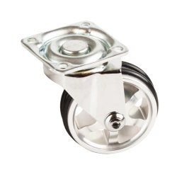 Mbelhjul "Decius" 50mm - Forkromet