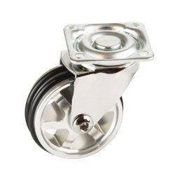 Mbelhjul "Decius" 50mm - Forkromet