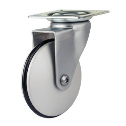 Mbelhjul "Gallus" 75mm - Aluminium