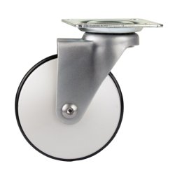 Mbelhjul "Gallus" 75mm - Aluminium