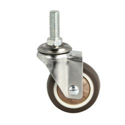 Inventarhjul "Nero" 50mm - M10x25mm - uden Bremse