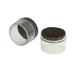 Dupsko M1 med Filt 25mm - Transparent