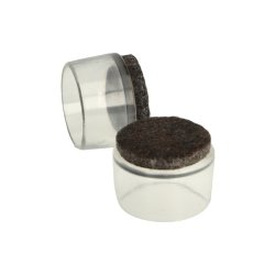 Dupsko M1 med Filt 25mm - Transparent