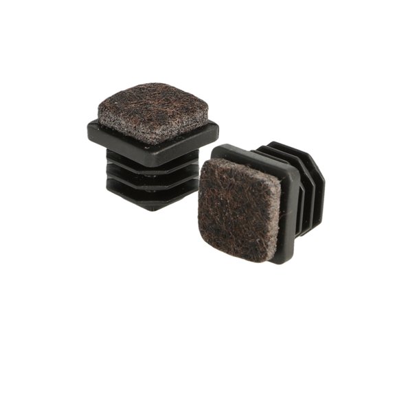 Dupsko M3 med Filt 18x18mm - Sort - til Rrben