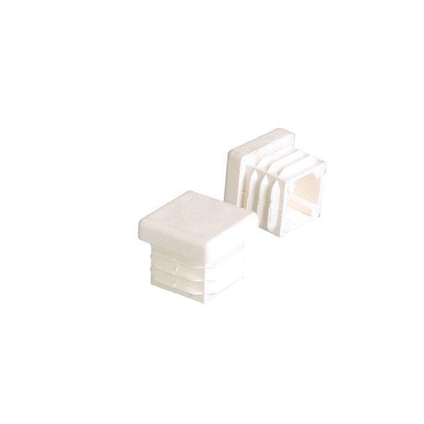 Dupsko M3 20x20mm - Hvid - til Rrben