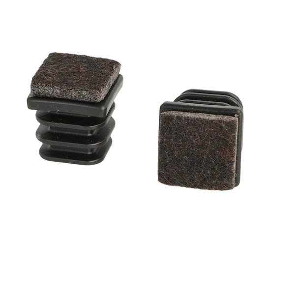 Dupsko M3 med Filt 20x20mm - Sort - til Rrben