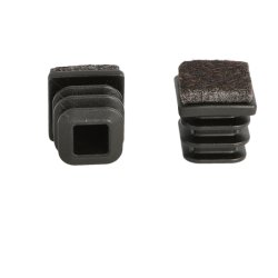 Dupsko M3 med Filt 20x20mm - Sort - til Rrben