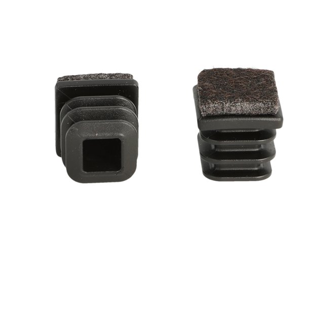 Dupsko M3 med Filt 20x20mm - Sort - til Rrben