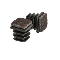 Dupsko M3 med Filt 20x20mm - Sort - til Rrben