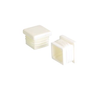 Dupsko M3 25x25mm - Hvid - til Rrben