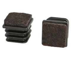 Dupsko M3 med Filt 25x25mm - Sort - til Rrben