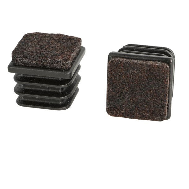 Dupsko M3 med Filt 25x25mm - Sort - til Rrben