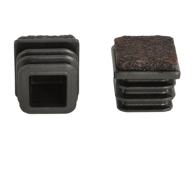 Dupsko M3 med Filt 25x25mm - Sort - til Rrben