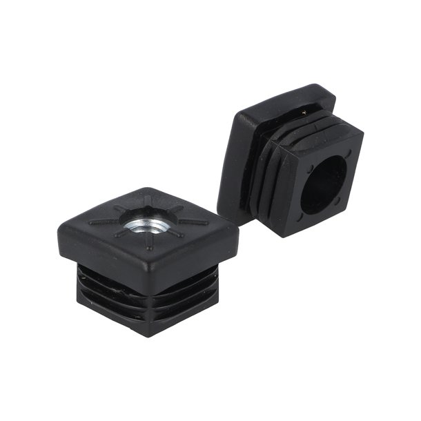 Dupsko 30x30mm med Gevind - Sort - til Rrben