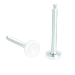 Stilleskrue med 33mm Metal Fod/Plast Kappe + Krv -M10x94mm