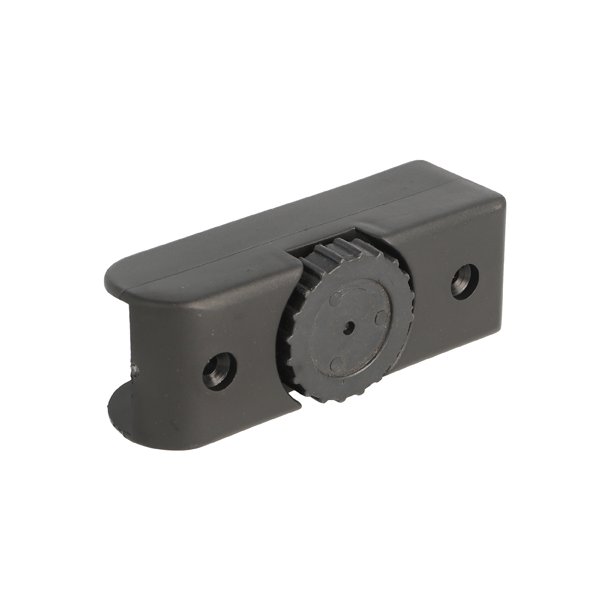 Stillefod 31mm - Sort Plastik - M8x22mm