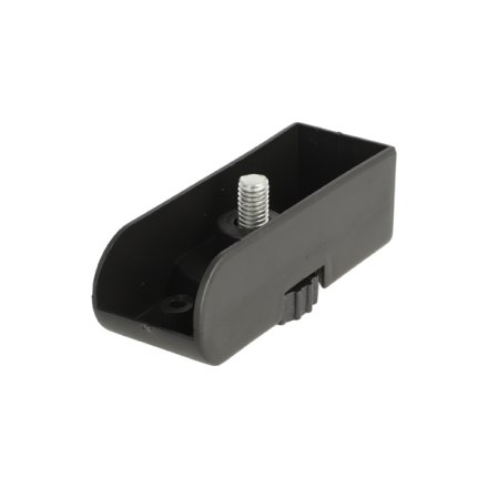 Stillefod �31mm - Sort Plastik - M8x22mm