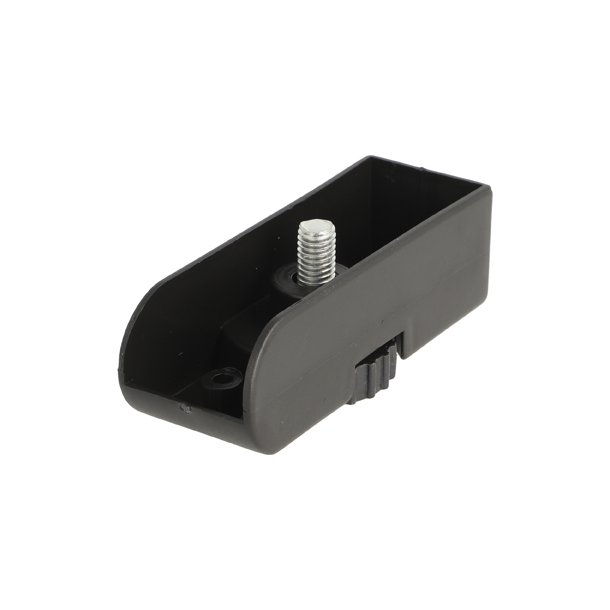 Stillefod 31mm - Sort Plastik - M8x22mm