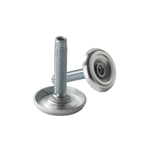 Stilleskrue med 33mm Metal Fod - M8x50mm