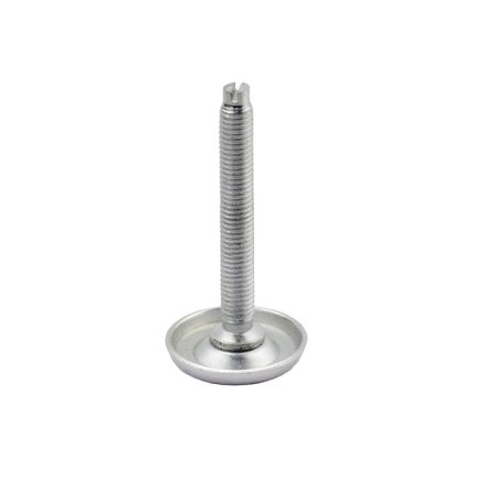 Stilleskrue med �32mm Metal Fod + K�rv - M8x68mm