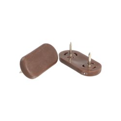 Glidesm 45x20x5mm - Brun Plast