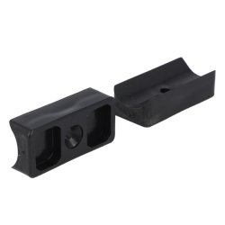 Glidesko - Sort - til Rrben 22-25mm