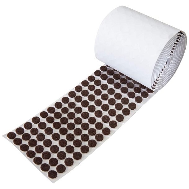 Filtpude 16x3,5mm - Brun