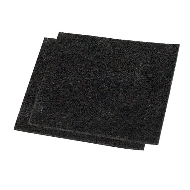 Filtpude 15x100x1mm - Sort